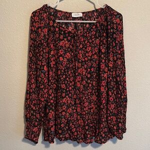 Women’s floral blouse
